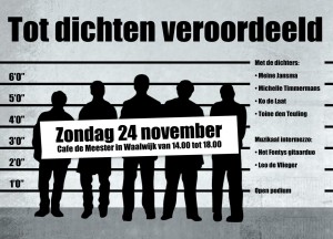 Tot dichten veroordeeld